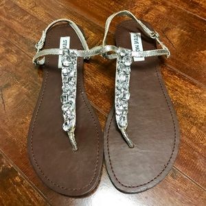 Steve Madden rhinestone sandals
